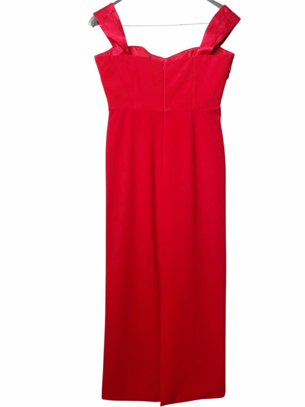 Solace London The Calluna Maxi Dress in Red Size 12 US Red - Picture 7 of 16